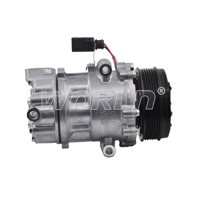 RC, c'est le numéro.600.576 Compresseur de climatisation de voiture 12V Pour CVC VOLKSWAGEM FOX 2014 GOL G7 2016 UP 2014 VOYAGE 17>12 VOLTS POLIA WXVW022