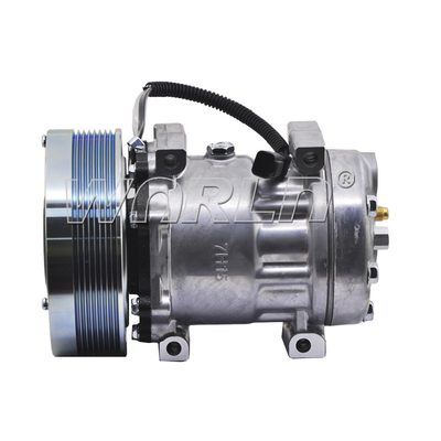 Compresseur automatique de pièce à C.A. du compresseur de refroidissement de climatiseur de camion 7H15 8PK pour Caterpillar