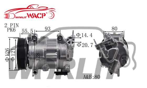 Compresseurs à courant alternatif pour voiture pour Opel Zafira pour Astra1.6 WXOP006