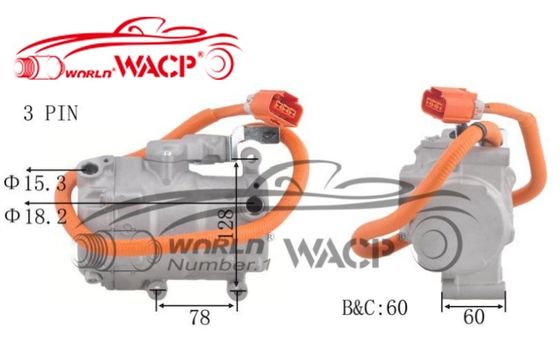 OEM 8837047010 700510539 Compresseur de climatisation pour Toyota Priusi WXHB002