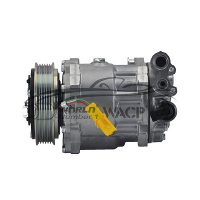 9800849780 Compresseur de courant alternatif pour voiture 7C16 6PK Pour Peugeot407 CitroenC5 C6 2.7 3.0 WXPG054