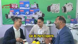 Équipe professionnelle de pièces de climatisation automobile de Guangzhou Weixing