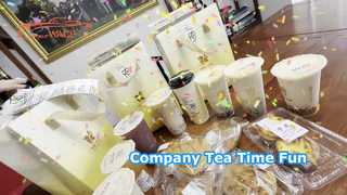 C'est à nouveau l'heure de notre thé amusant de l'après-midi à l'entreprise. Merci, société Weixing.